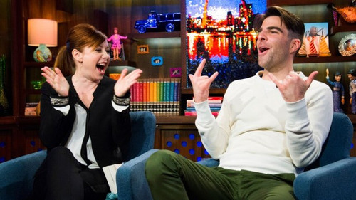 Watch What Happens Live with Andy Cohen - S9E77: Alyson Hannigan & Zachary Quinto