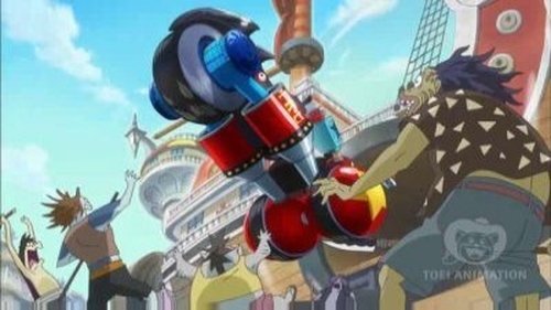 One Piece - S14E556: Unveiled! The Secret Weapons of the Sunny!