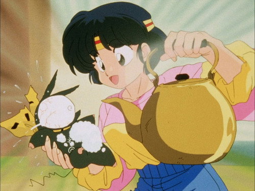 Ranma ½ - S1E80: Close Call! P-chan's Secret