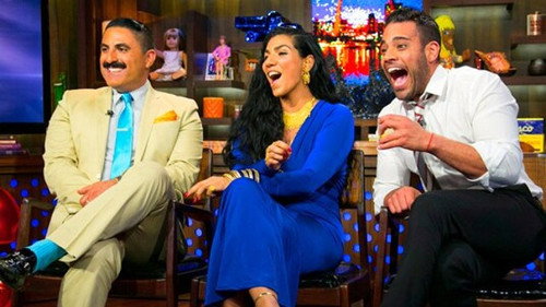 Watch What Happens Live with Andy Cohen - S6E64: Reza Farahan, Asa Rahmati & Mike Shouhed