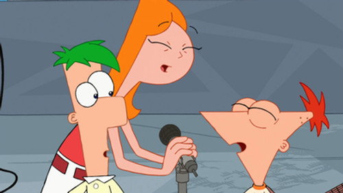 Phineas and Ferb - S4E15: Phineas and Ferb's Musical Cliptastic Countdown Hosted by Kelly Osbourne