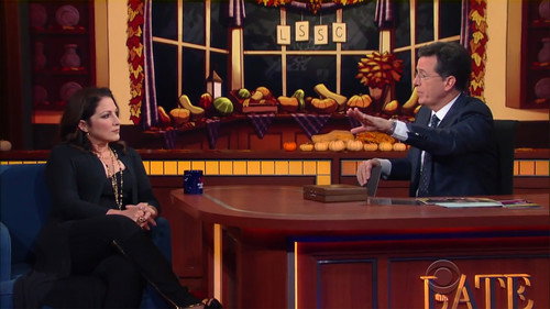 The Late Show with Stephen Colbert - S1E52: Gloria Estefan, Eric Greitens, Jake Wood, Daniel Boulud