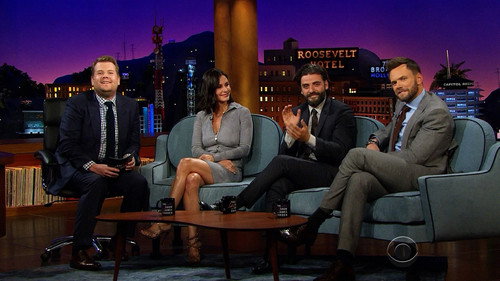 The Late Late Show with James Corden - S1E17: Courteney Cox, Oscar Isaac, Joel McHale, Natalie La Rose