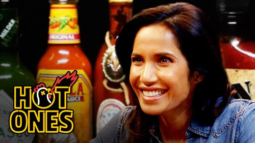 Hot Ones - S3E1: Padma Lakshmi Gracefully Destroys Spicy Wings