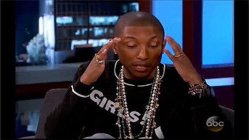 Jimmy Kimmel Live! - S12E68: Pharrell Williams