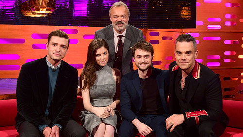 The Graham Norton Show - S20E1: Justin Timberlake, Anna Kendrick, Daniel Radcliffe, Robbie Williams