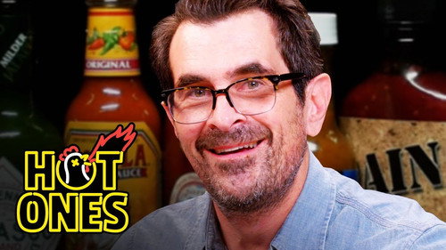 Hot Ones - S5E7: Ty Burrell Fears Sudden Death While Eating Spicy Wings