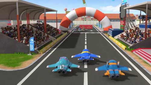 Super Wings - S3E31: Abu Dhabi Thunder (Part 1)