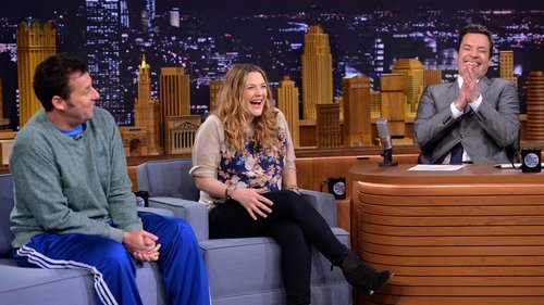 The Tonight Show Starring Jimmy Fallon - S1E8: Drew Barrymore, Adam Sandler, Dierks Bentley