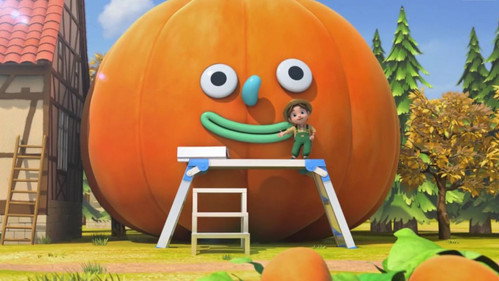 Super Wings - S2E32: The Pumpkin Roll