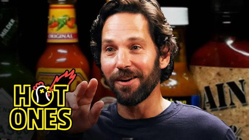 Hot Ones - S10E5: Paul Rudd Does a Historic Dab While Eating Spicy Wings