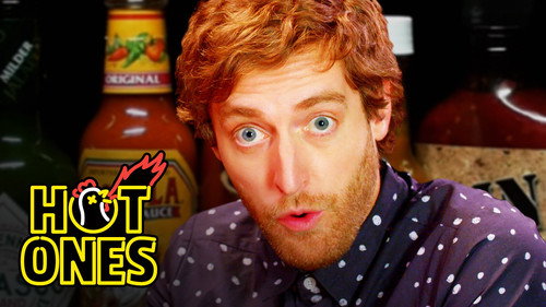 Hot Ones - S3E18: Thomas Middleditch Does Improv While Eating Spicy Wings