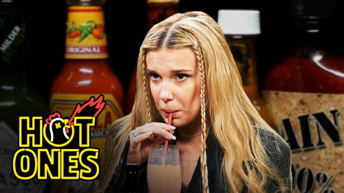 Hot Ones - S18E2: Millie Bobby Brown Needs a Milkshake While Eating Spicy Wings