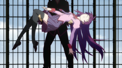 Monogatari - S1E1: Hitagi Crab (1)