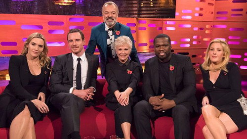 The Graham Norton Show - S18E7: Michael Fassbender, Kate Winslet, Julie Walters, 50 Cent, Ellie Goulding