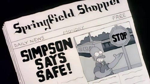 The Simpsons - S1E3: Homer's Odyssey