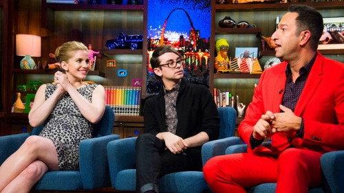 Watch What Happens Live with Andy Cohen - S9E53: Anna Chlumsky, Christian Siriano & Christos Garkinos