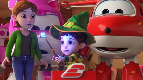 Super Wings - S4E30: The Wild Wizard Wand