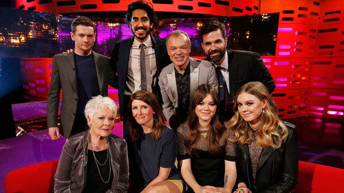 The Graham Norton Show - S16E16: Dame Judi Dench, Dev Patel, Sharon Horgan, Rob Delaney, Jack O'Connell, First Aid Kit