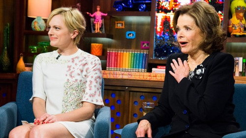 Watch What Happens Live with Andy Cohen - S9E87: Elisabeth Moss & Jessica Walter