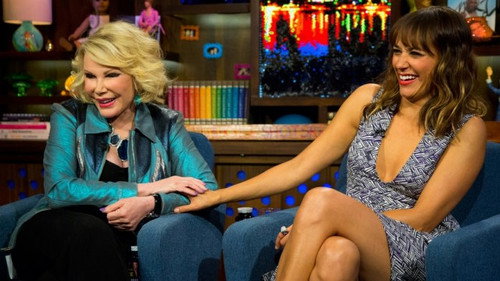 Watch What Happens Live with Andy Cohen - S7E28: Joan Rivers and Rashida Jones