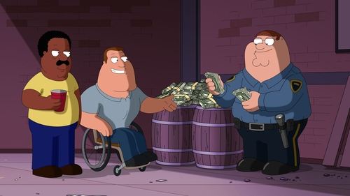 Family Guy - S21E18: Vat Man & Rob 'Em