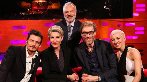 The Graham Norton Show - S23E4: Orlando Bloom, Stephen Merchant, Tamsin Greig, SuRie