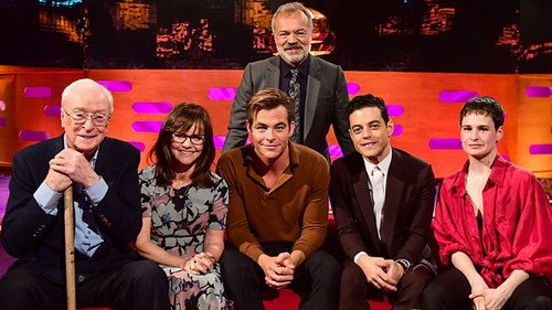 The Graham Norton Show - S24E4: Michael Caine, Chris Pine, Rami Malek, Sally Field, Christine And The Queens