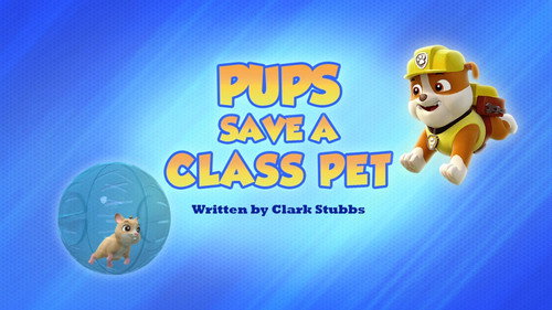 PAW Patrol - S7E47: Pups Save a Class Pet