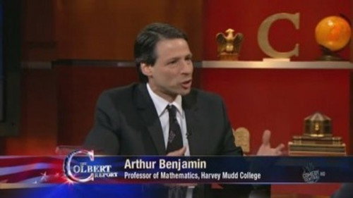 The Colbert Report - S6E15: Arthur Benjamin