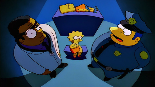 The Simpsons - S8E17: My Sister, My Sitter