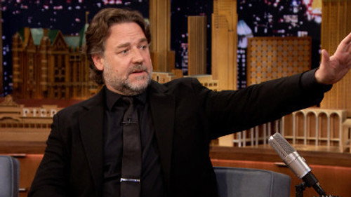 The Tonight Show Starring Jimmy Fallon - S2E62: Russell Crowe, Chris Christie, Kenny Chesney