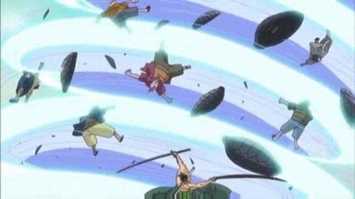 One Piece - S14E555: Deadly Attacks One After Another! Zoro and Sanji Join The Battle!