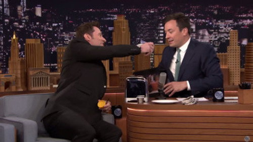 The Tonight Show Starring Jimmy Fallon - S2E80: Hugh Jackman, Nick Offerman, Janelle Monae