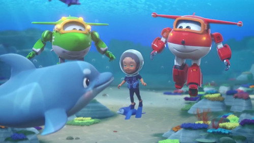 Super Wings - S4E26: Dolphin Dilemma