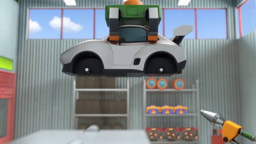 Super Wings - S4E3: Car Factory Chaos