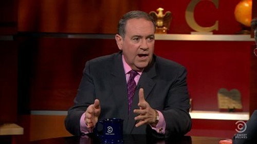 The Colbert Report - S7E28: Glenn Greenwald, Mike Huckabee