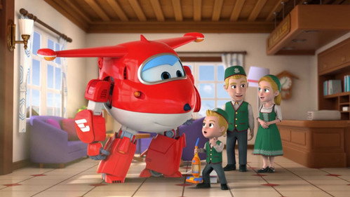 Super Wings - S3E34: Big Swiss Clean Up