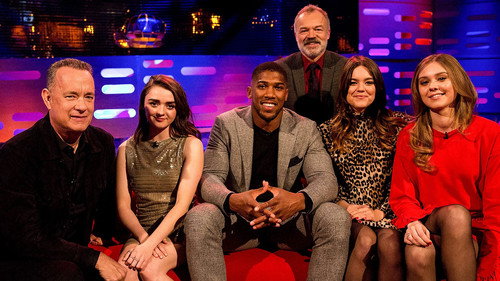 The Graham Norton Show - S22E13: Anthony Joshua, Tom Hanks, Maisie Williams, First Aid Kit
