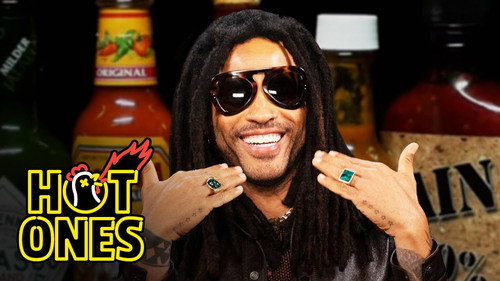 Hot Ones - S20E3: Lenny Kravitz Stays Cool While Eating Spicy Wings
