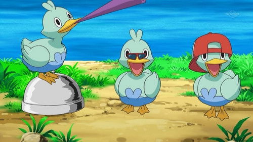 Pokémon - S14E20: Dancing With the Ducklett Trio!