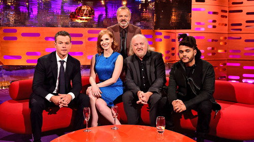 The Graham Norton Show - S18E1: Matt Damon, Jessica Chastain, Marion Cotillard, Bill Bailey, The Weeknd