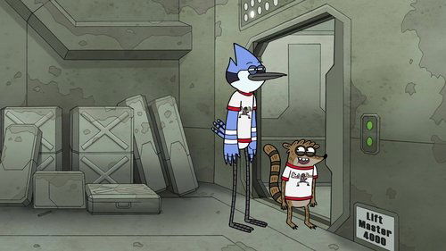 Regular Show - S8E12: Stuck In an Elevator