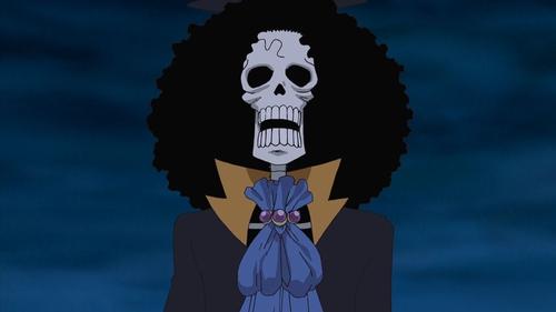 One Piece - S10E337: Plunging into the Devil’s Sea! The Mysterious Skeleton Floating in the Fog!