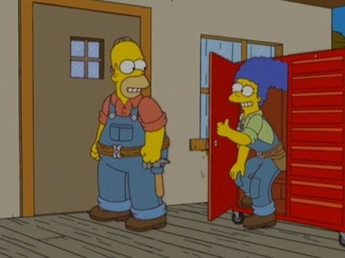 The Simpsons - S18E3: Please Homer, Don't Hammer 'Em