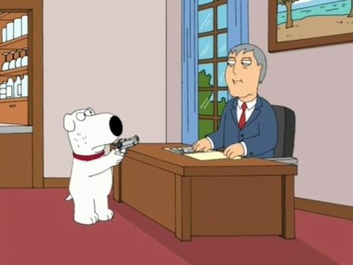 Family Guy - S4E25: You May Now Kiss the... Uh... Guy Who Receives