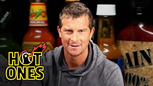Hot Ones - S18E10: Bear Grylls Battles for Survival Against Spicy Wings