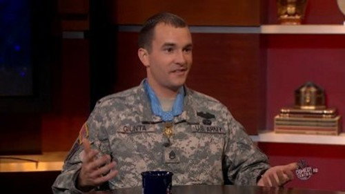 The Colbert Report - S6E149: Staff Sgt. Salvatore Giunta