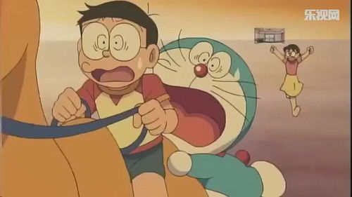 Doraemon - S1E95: Urameshiya, Kimoda Meshi o Kirinukero! Tsumeawase Obake