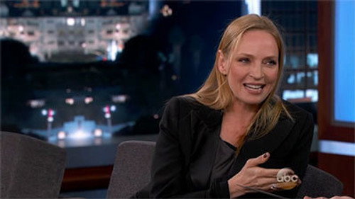 Jimmy Kimmel Live! - S12E42: Uma Thurman, Jai Courtney, Amos Lee